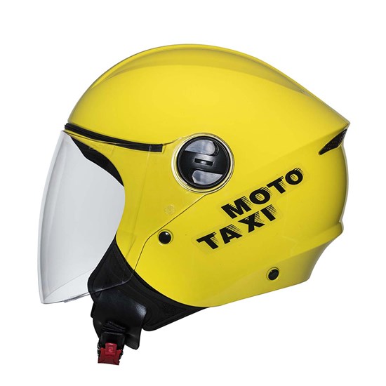 Capacete Joy23 Amarelo Moto Taxi