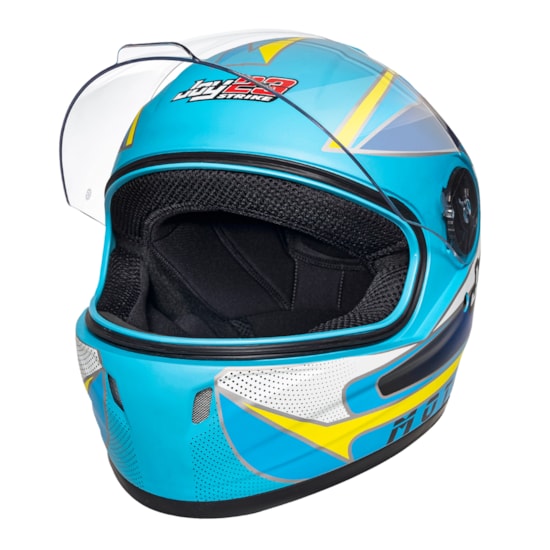 Capacete taurus wind visor V3 techno preto fosco em Promoção na